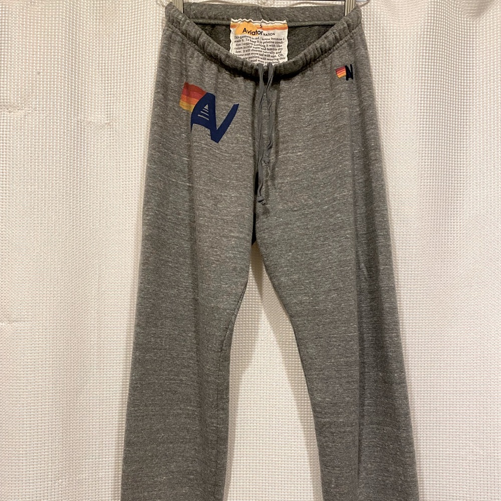 Aviator Nation Grey sweatpants Small